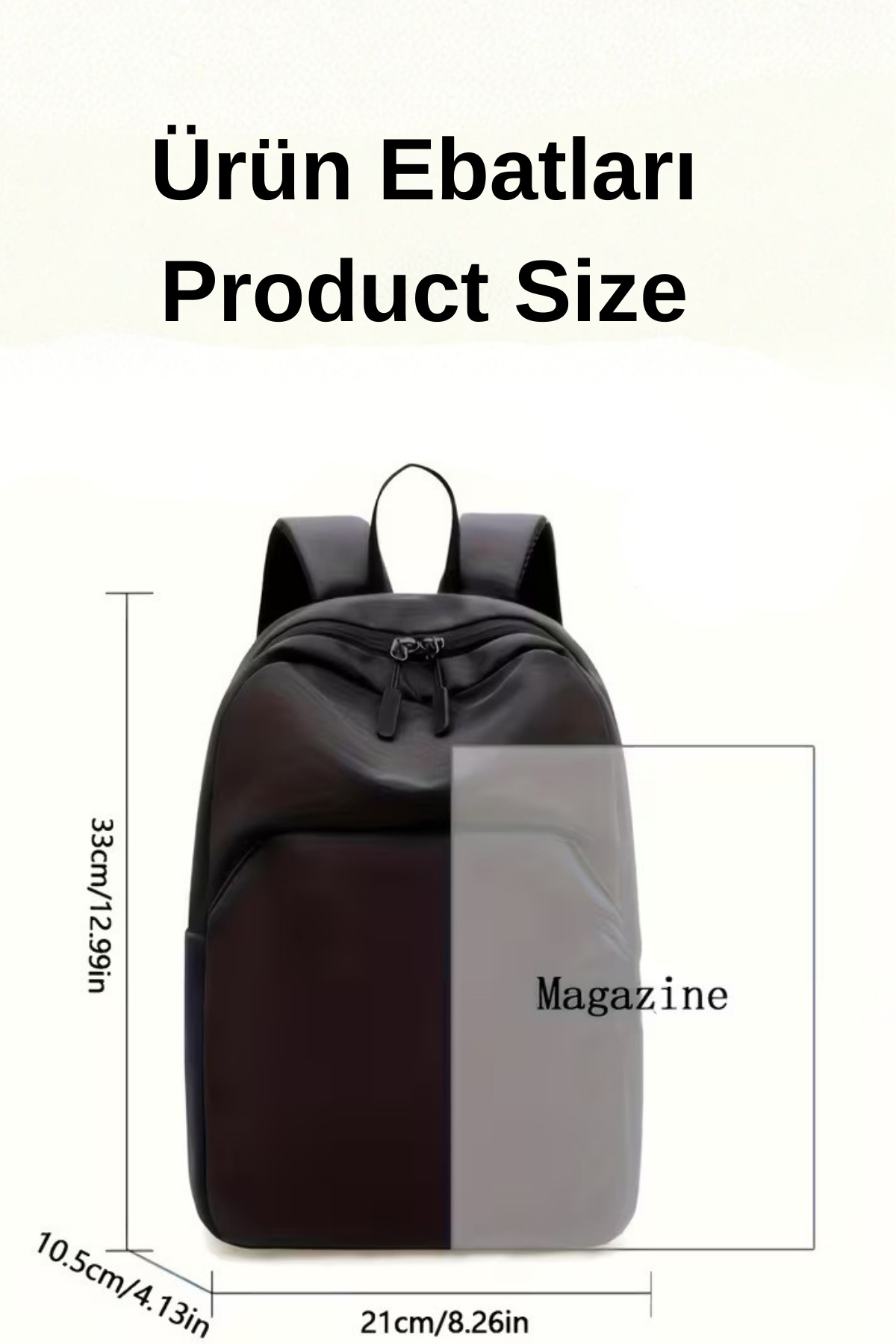 woys  Küçük Ebatlı Sırt Çantası - Günlük Kullanım ve Yürüyüş İçin Uygun - Su Geçirmez Kumaş - 8 Litre - Görsel 6