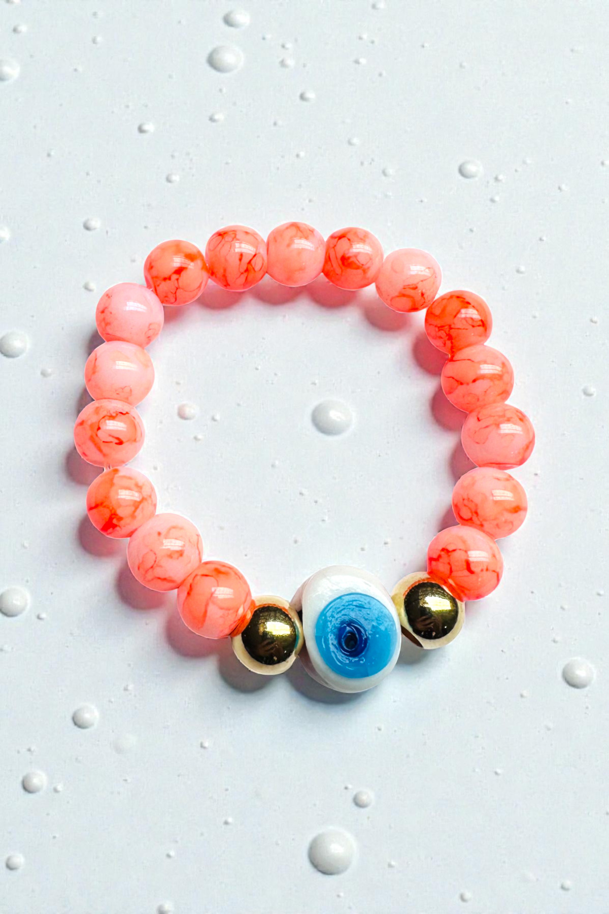 ALAÇATI GLASS EVIL EYE BRACELET