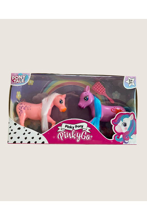 GOGO！unicorn Gogo 2'li Renkli Unicorn Oyuncak Seti - Renkli ve Işıltılı