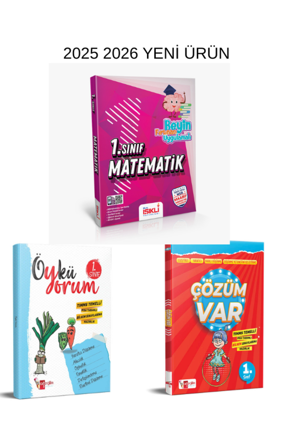 Bilal Işıklı Yayınları ADIM ADIM MATEMATİK 1.SINIF ÖYKÜ YORUM VE