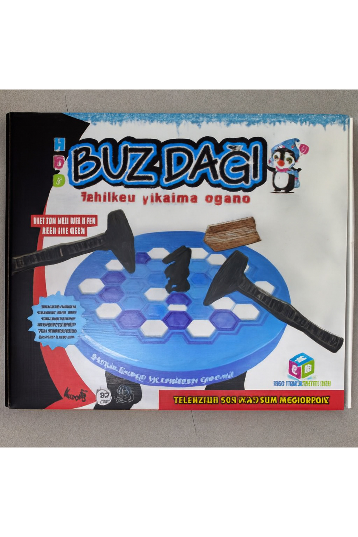 TAŞDELEN AVM Eğitici Zeka Geliştiren Oyun Serisinden Buzdağı fotoğrafı 3 (önizleme)