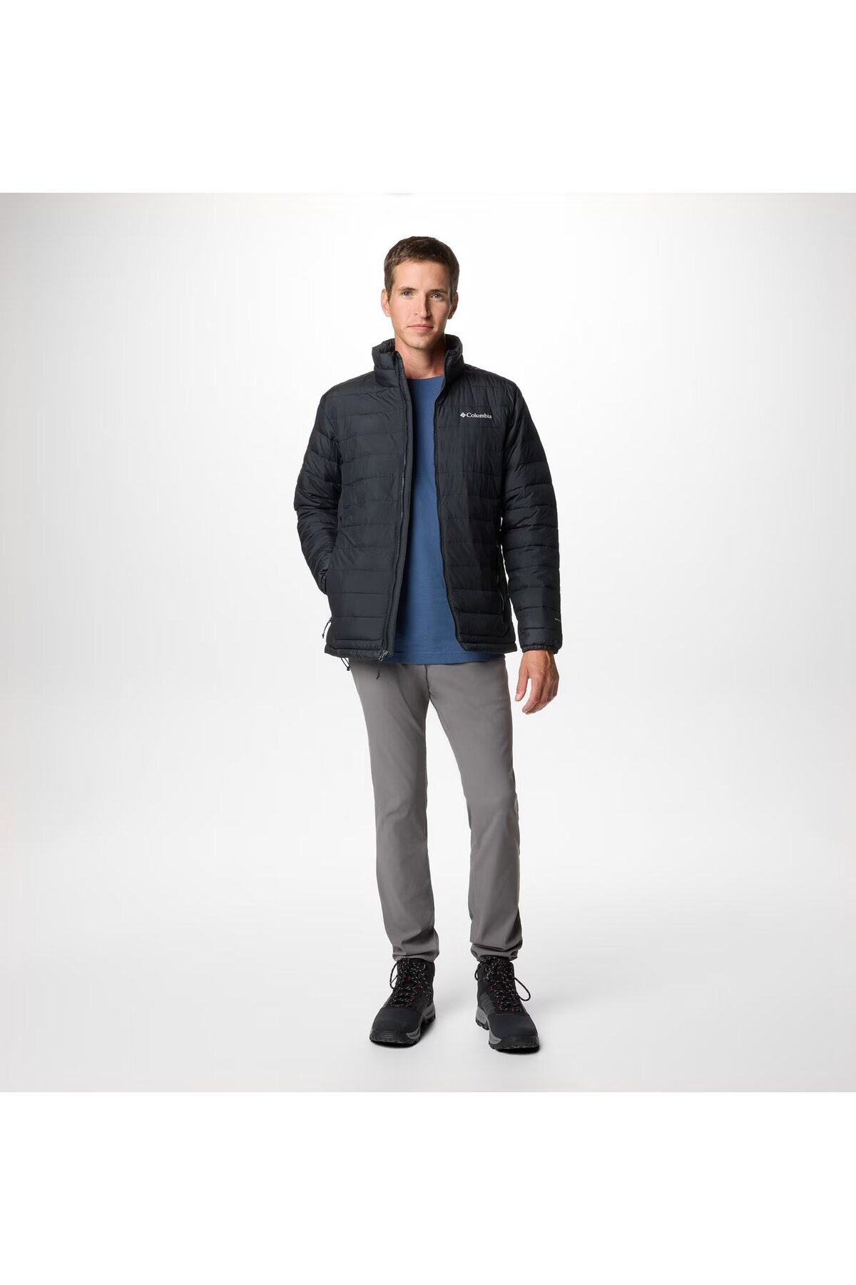 Columbia  Powder Lite™ II Siyah Erkek Mont - Görsel 3