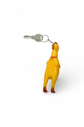 GÜÇLÜ Öten Horoz Anahtarlık