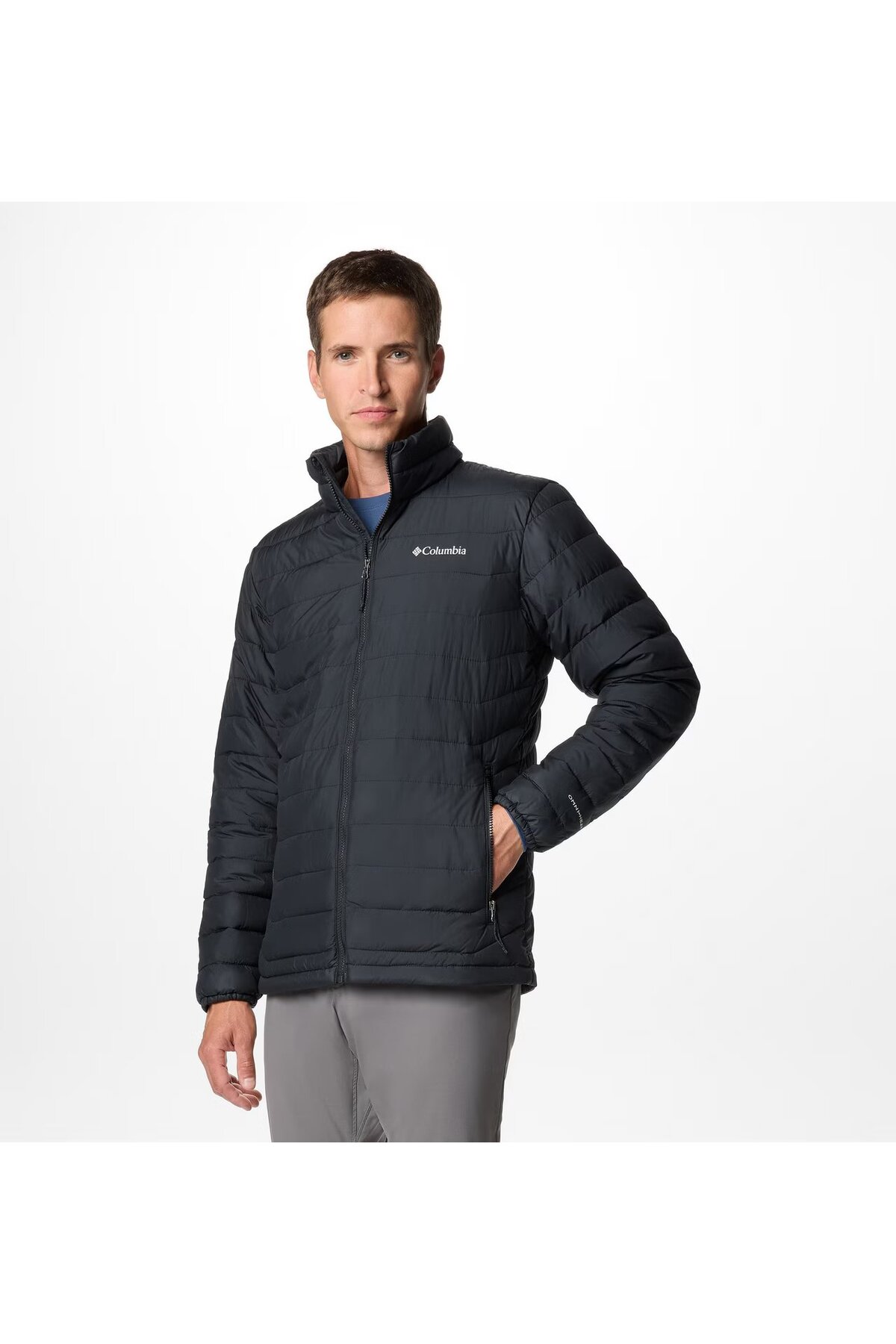 Columbia  Powder Lite™ II Siyah Erkek Mont - Görsel 4