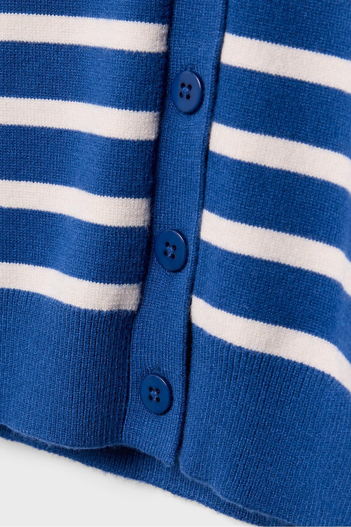 Stradivarius  Reglan kollu düğmeli triko hırka - Görsel 8