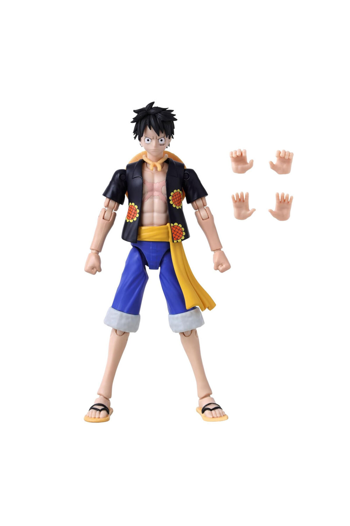 BANDAI Anime Heroes One Piece Monkey D. Luffy Dressrosa 37007