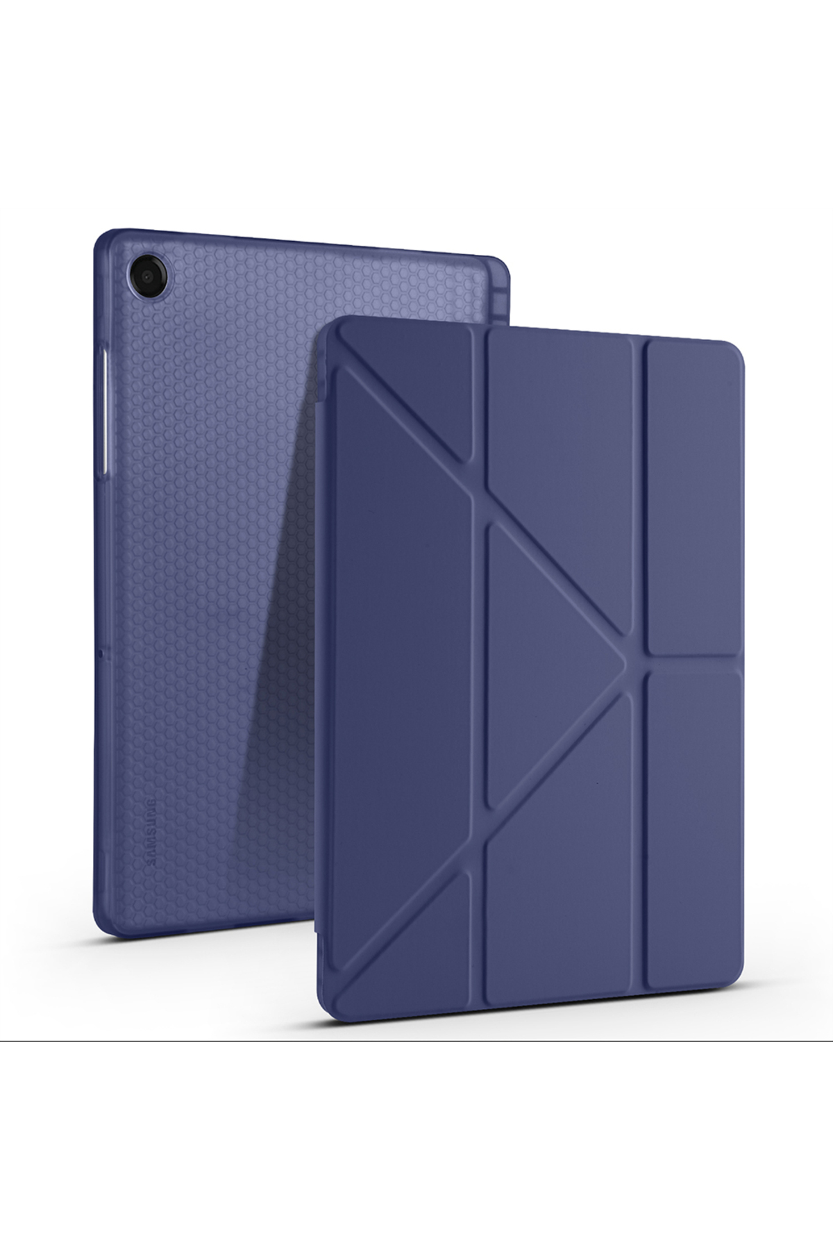 Compatible Case for Samsung Galaxy Tab A11 Plus SM-X230 Tablet Case with Triangle Stand and Pen Compartment