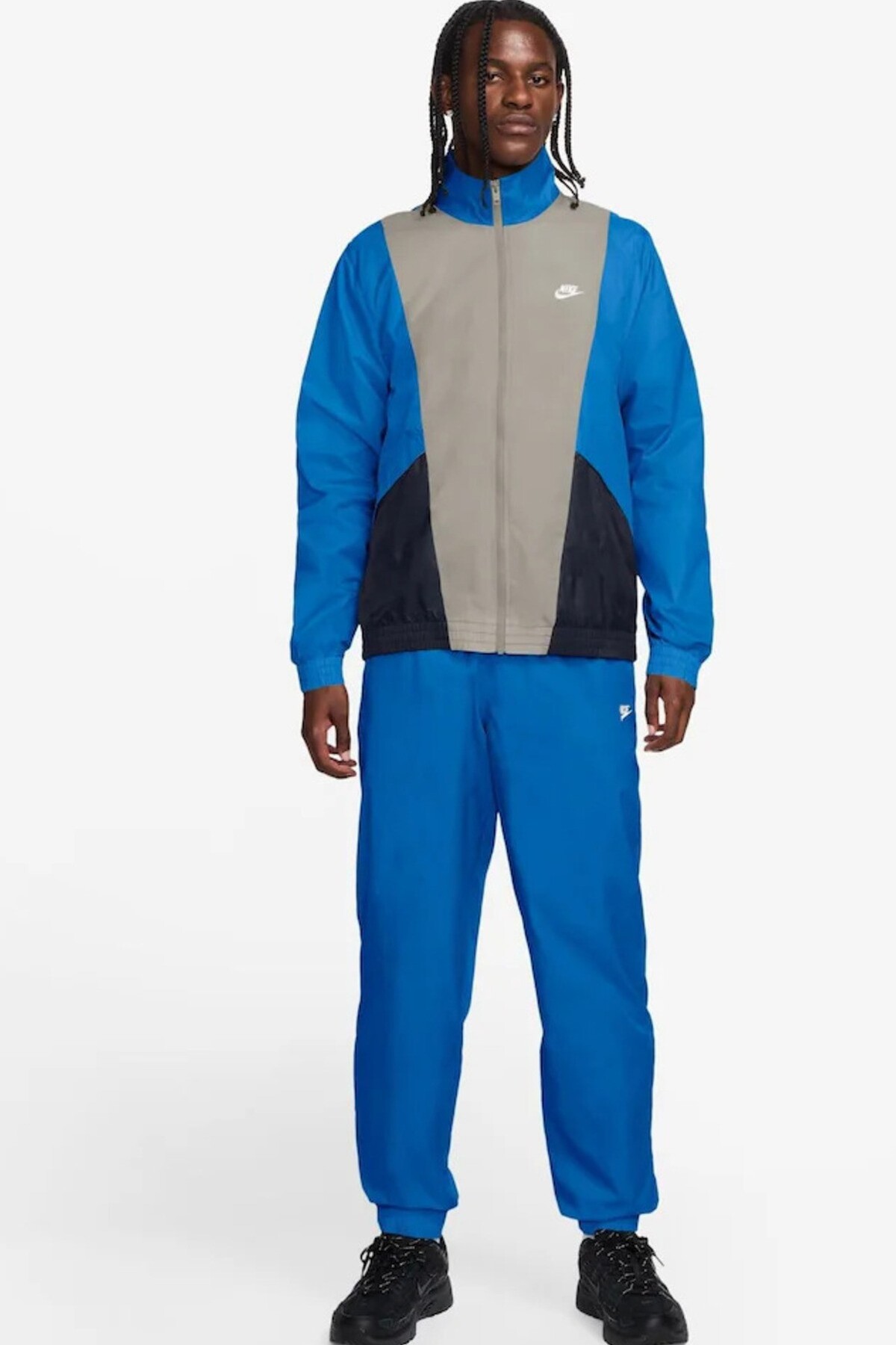 blue nike sweatsuit for men