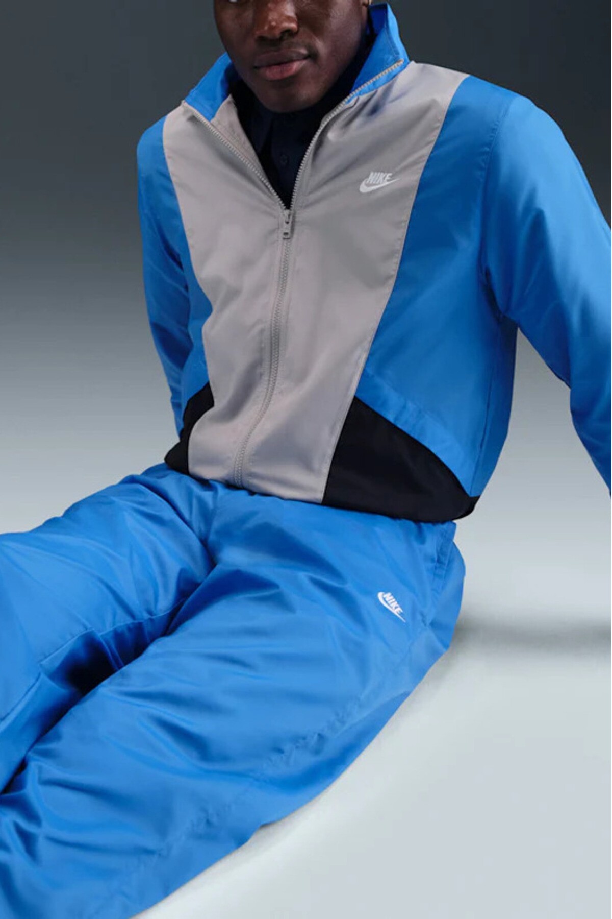 blue nike sweatsuit for men