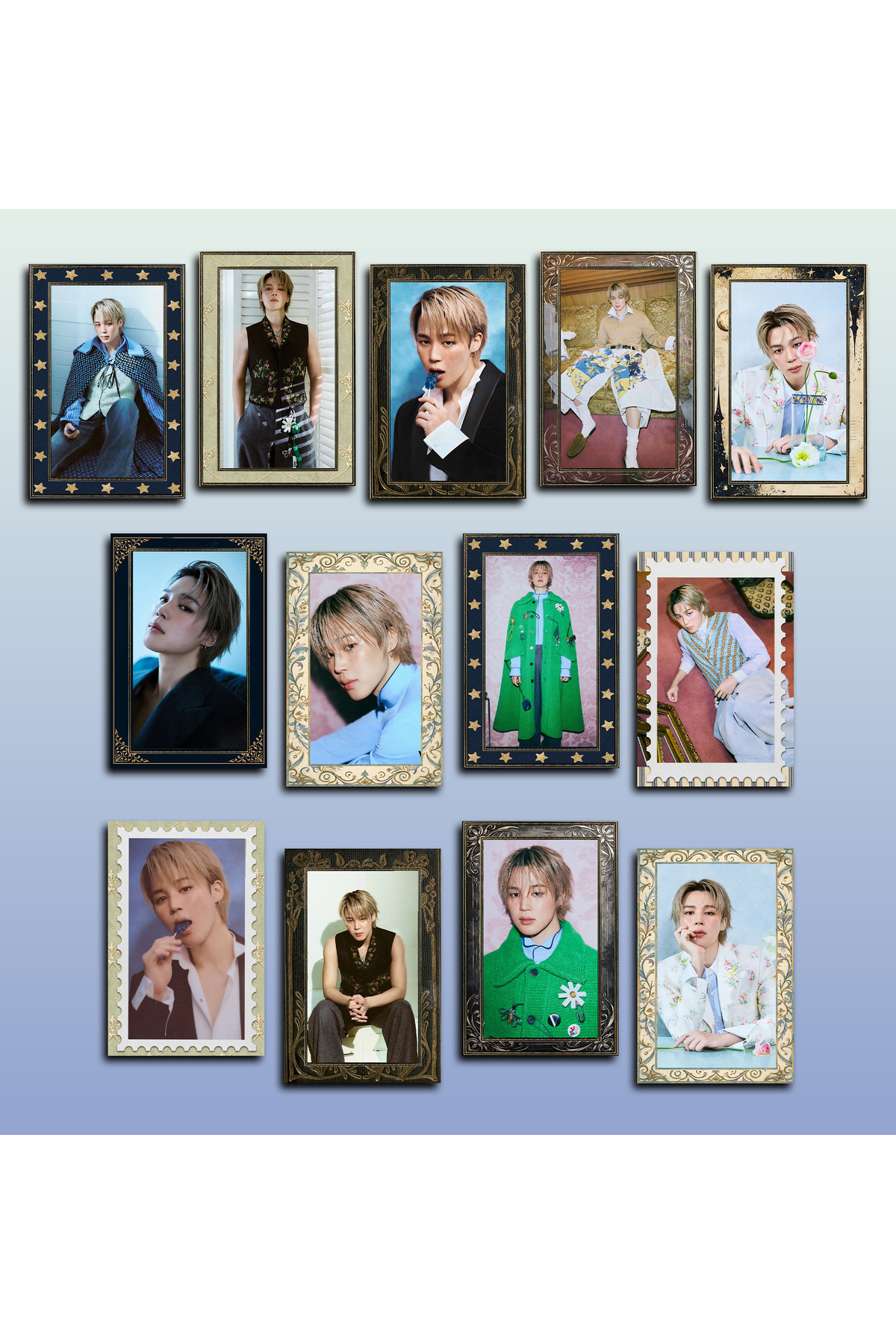 Güneş Kırtasiye BTS Jimin Fotokart Set 13 Adet Kart - Fiyatı