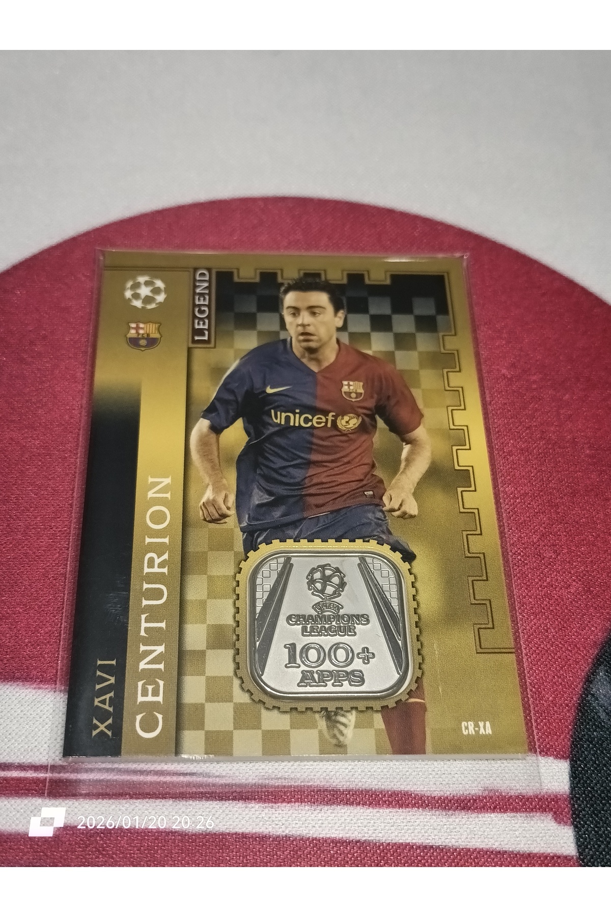 希少ホームランカード Topps Champions League Match Attax 2023/2024 - CENTURION CR-XA