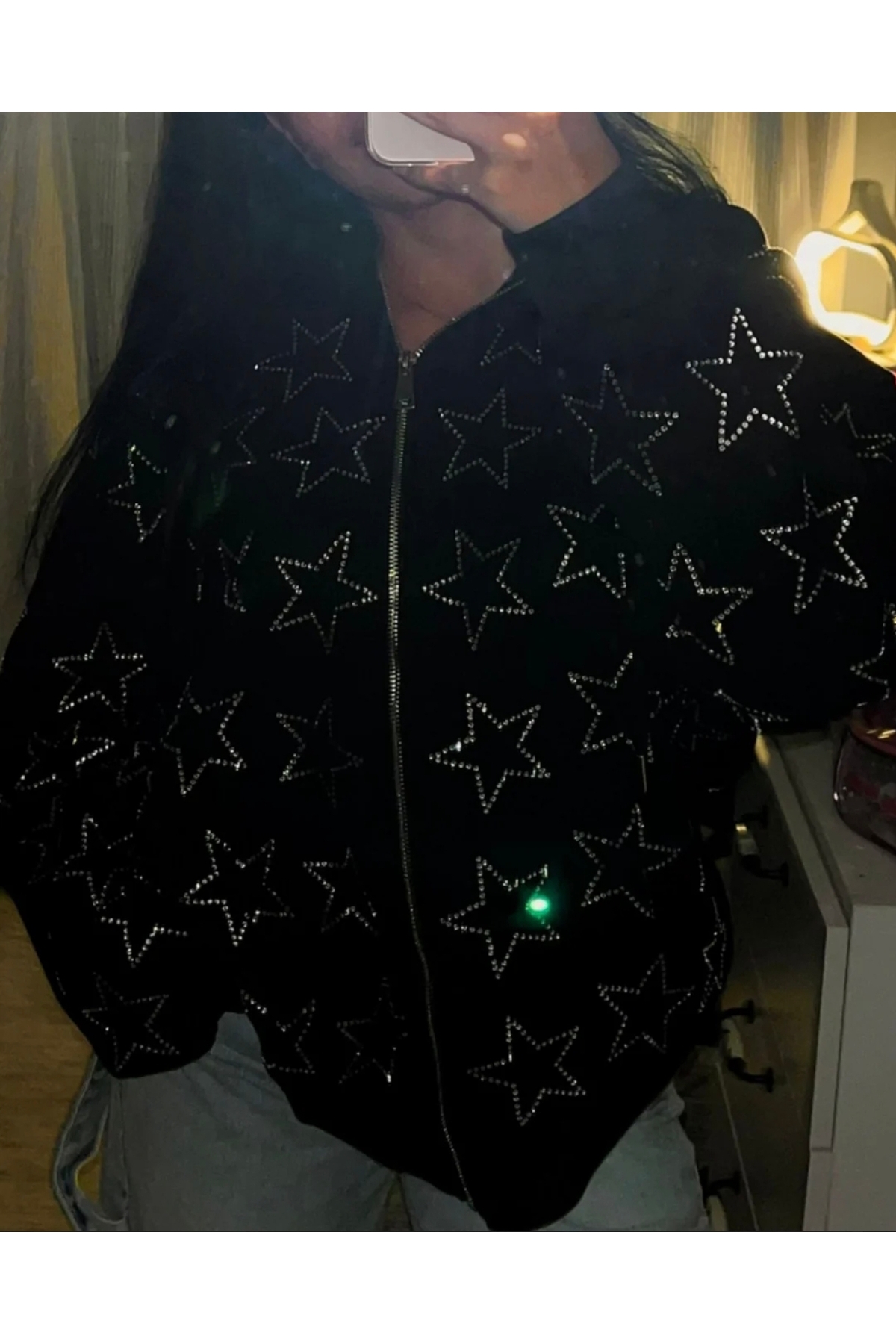 MOJO  Yıldız Taş Detaylı Sweatshirt - Görsel 7