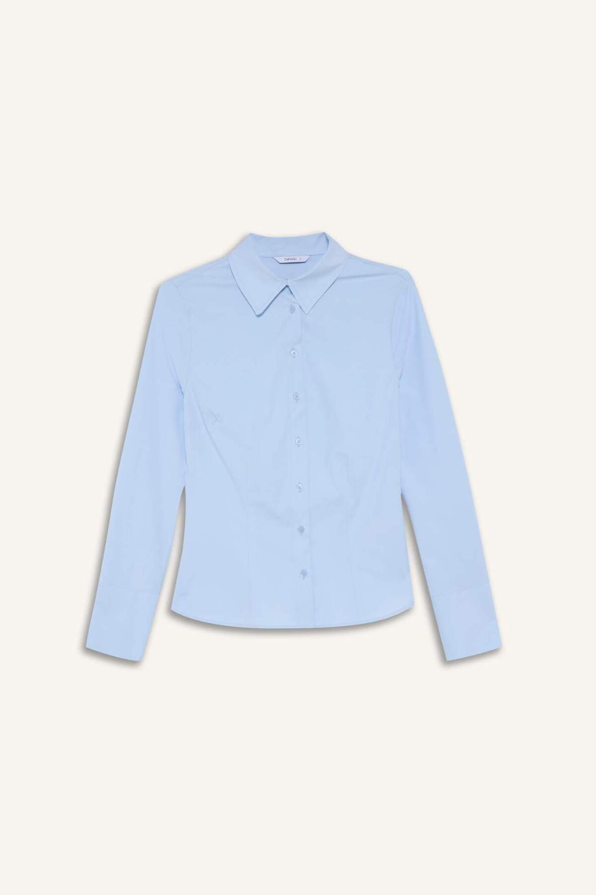 DeFacto Fitted Poplin Gömlek G7782AX26SP görsel 5