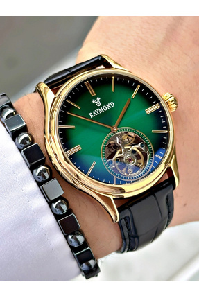 Raymond Diplomat Klips Otomatik Mekanizma Erkek Kol Saati