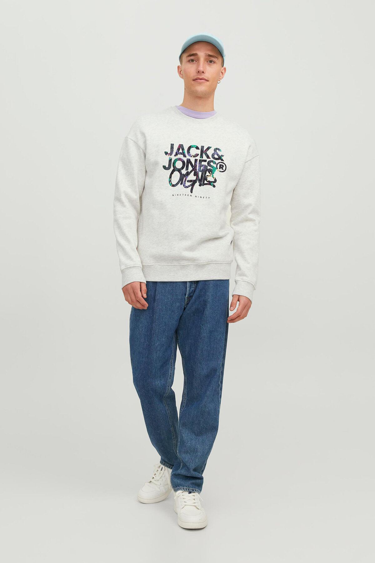 سویشرت مردانه راسته آستین بلند | جک اند جونز Jack & Jones 5003052018 - تصویر 6