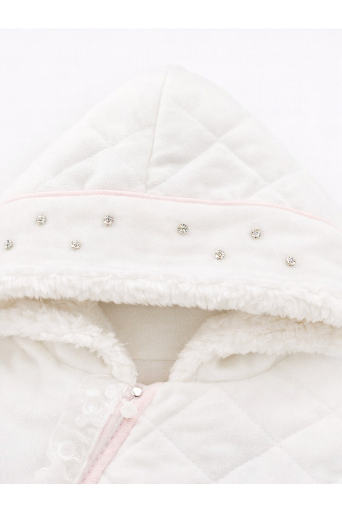 Kardeşler Bebe Welsoft Pelüş Astronot Bebek Tulum fotoğrafı 3 (önizleme)