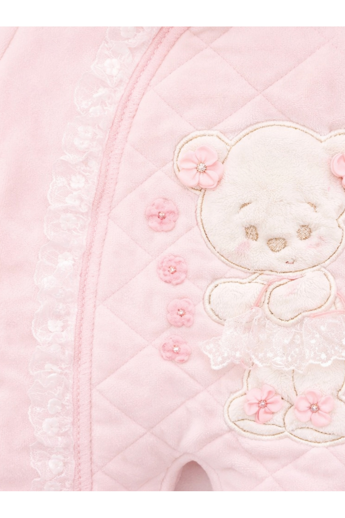 Kardeşler Bebe Welsoft Pelüş Astronot Bebek Tulum fotoğrafı 2 (önizleme)