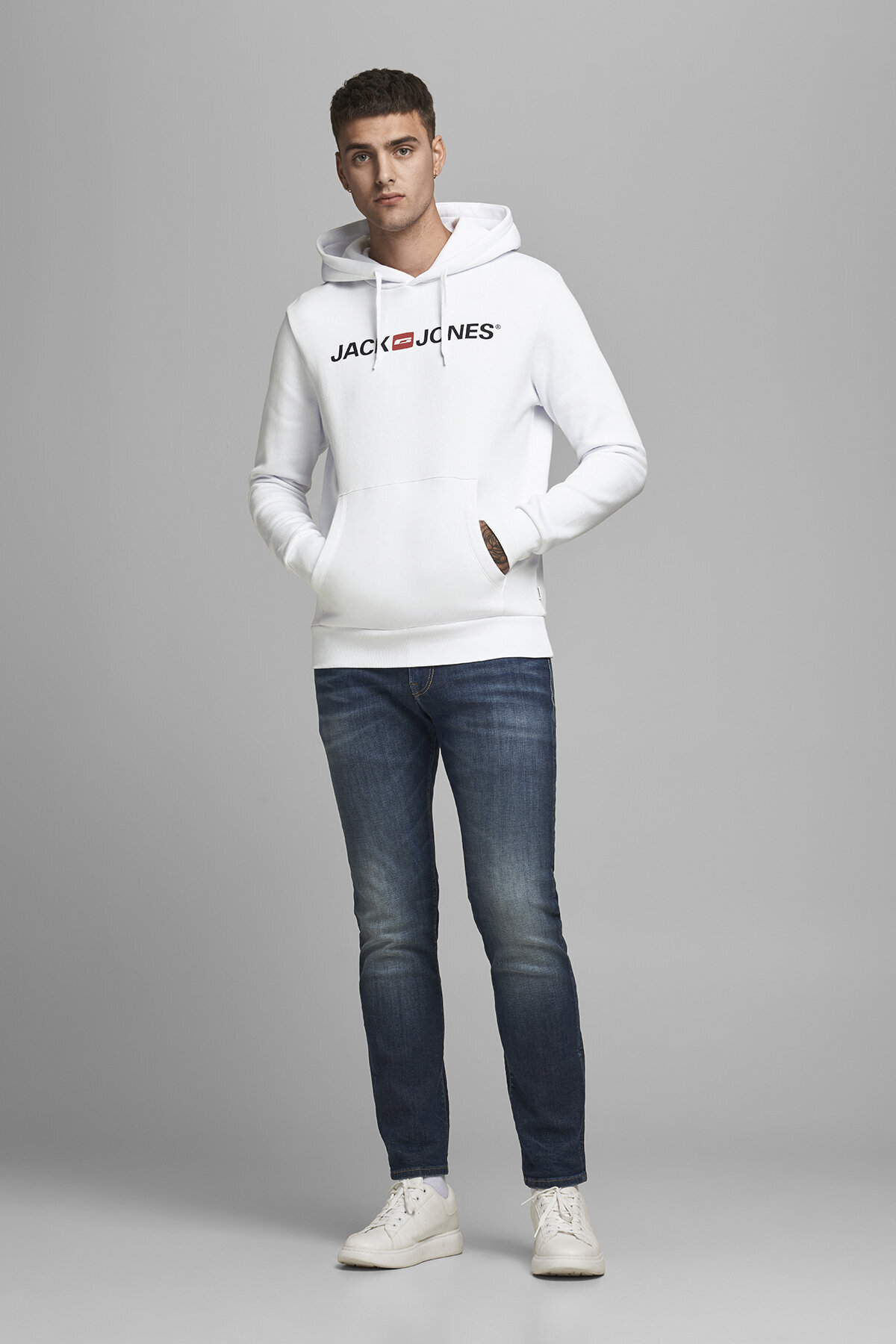 سویشرت مردانه راسته آستین بلند | جک اند جونز Jack & Jones TYC00538927133 - تصویر 5