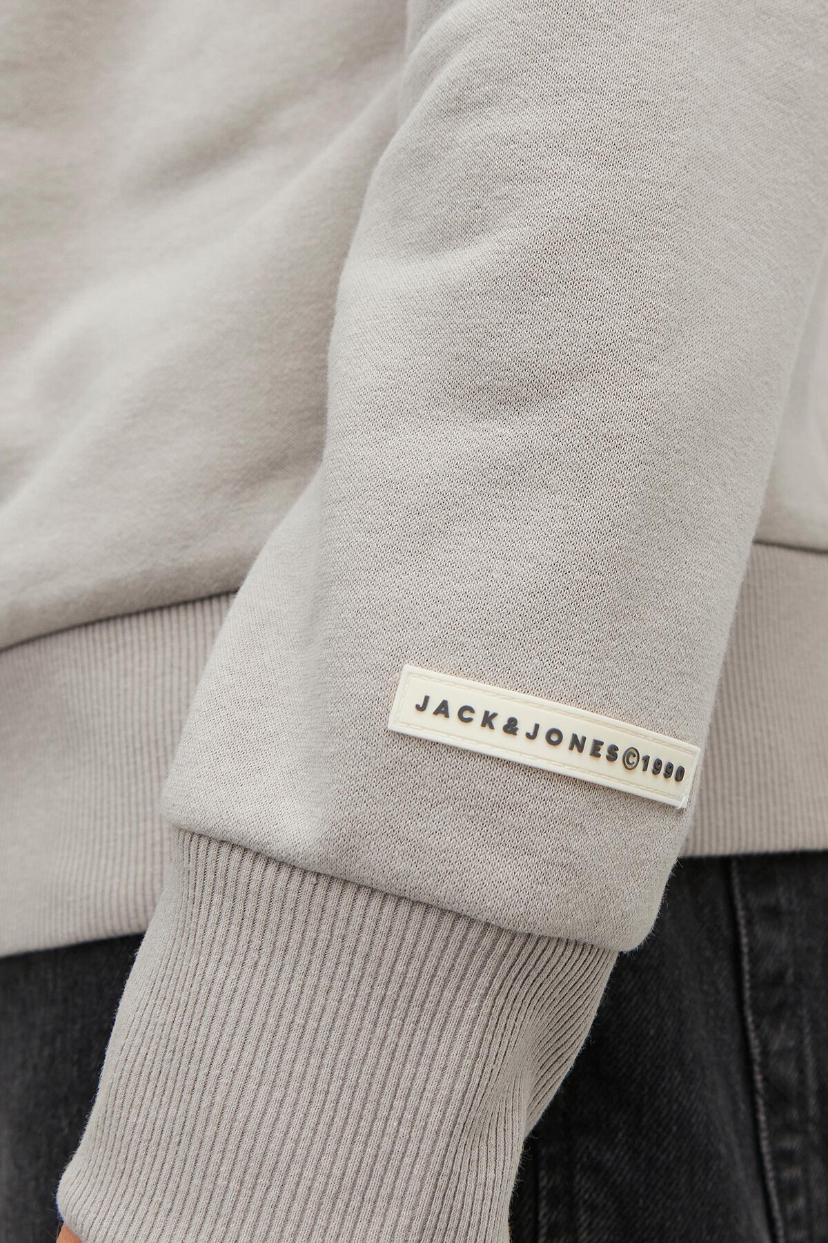 سویشرت مردانه طرح دار آستین بلند | جک اند جونز Jack & Jones 12244219 - تصویر 5