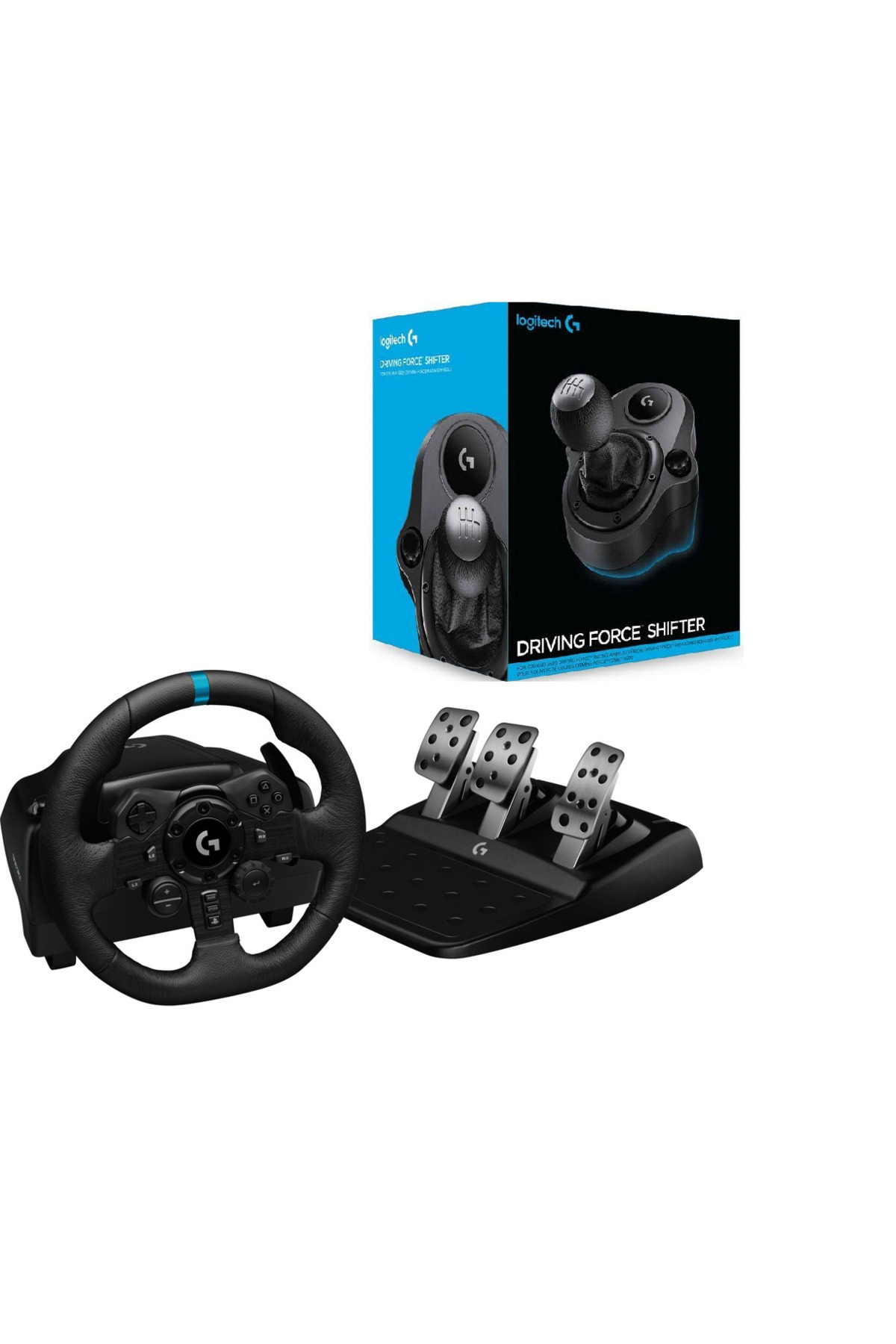 logitech G923 True Force Oyun Direksiyonu + G shifter ( İthalatçı