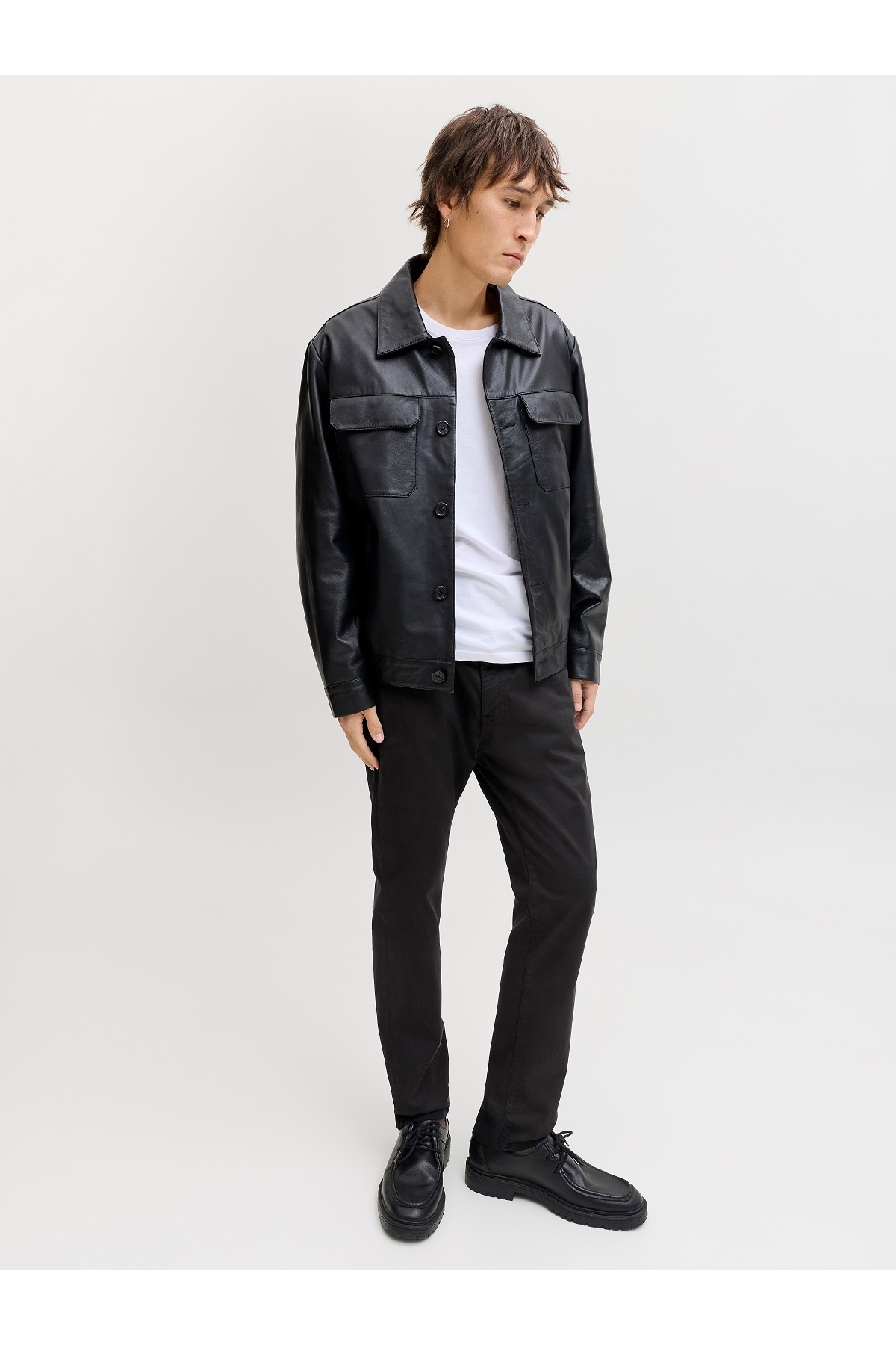 شلوار مردانه راسته فاق کوتاه | جک اند جونز Jack & Jones 12293328 - تصویر 7
