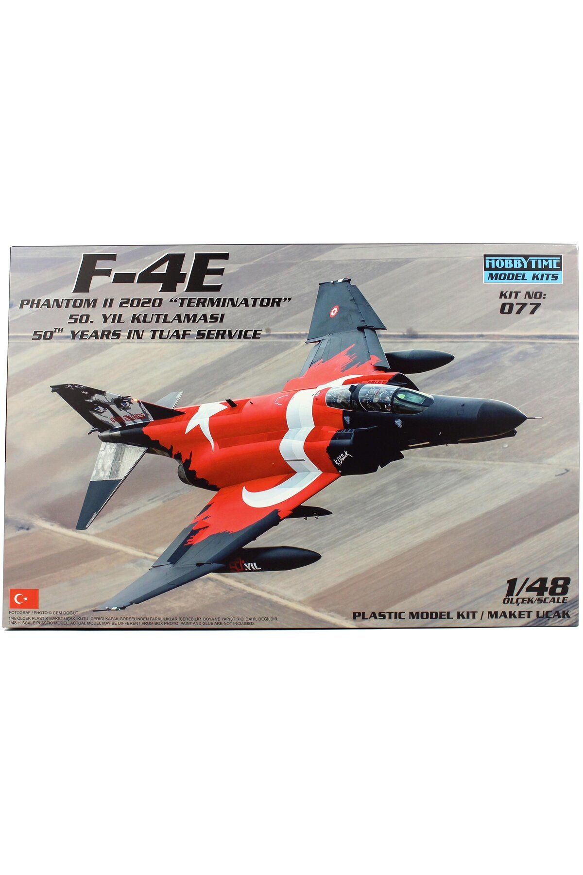 Genel Markalar Hobbytime 077 1/48 Ölçek, F-4E Phantom II