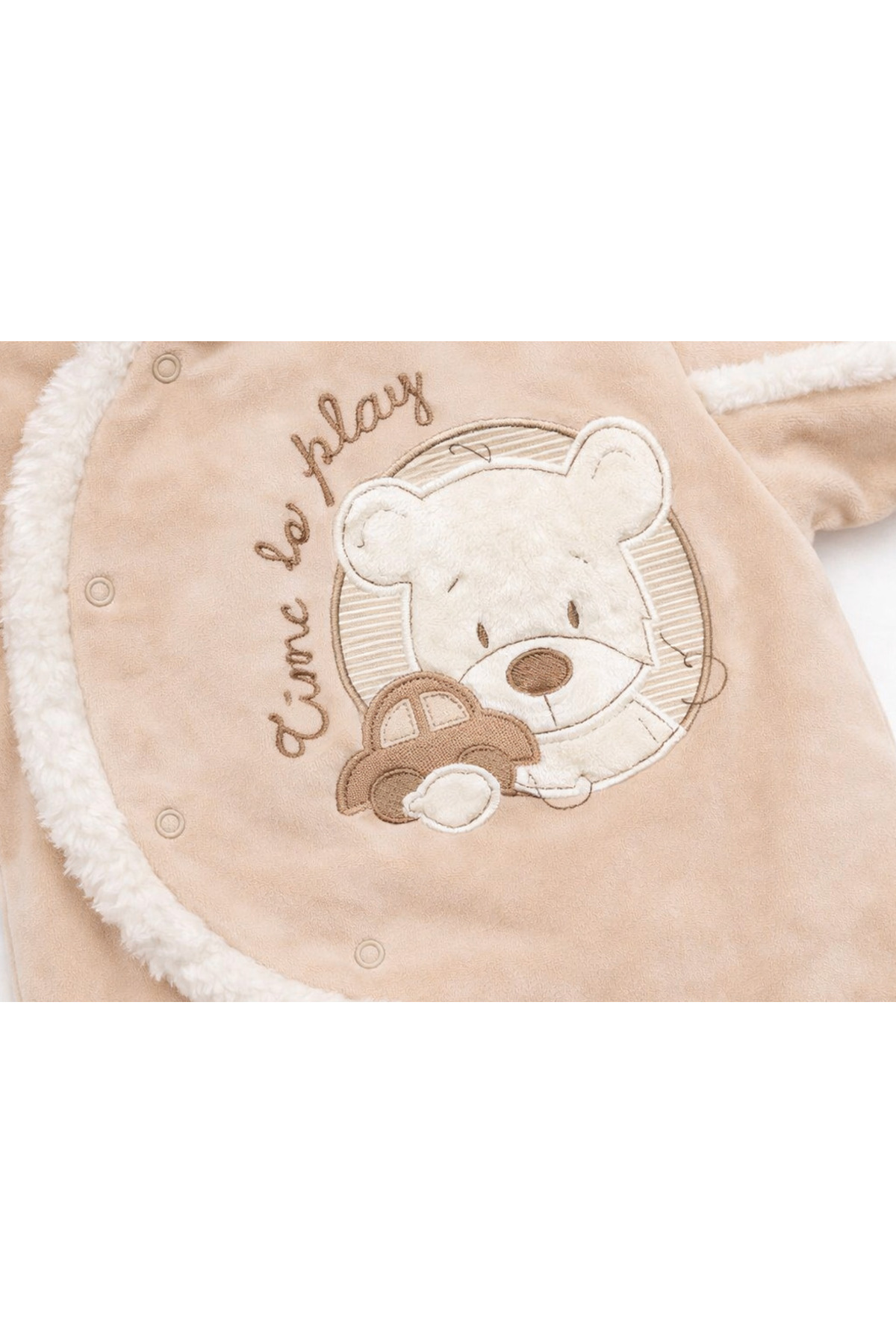 Kardeşler Bebe Welsoft Pelüş Astronot Bebek Tulum fotoğrafı 3 (önizleme)