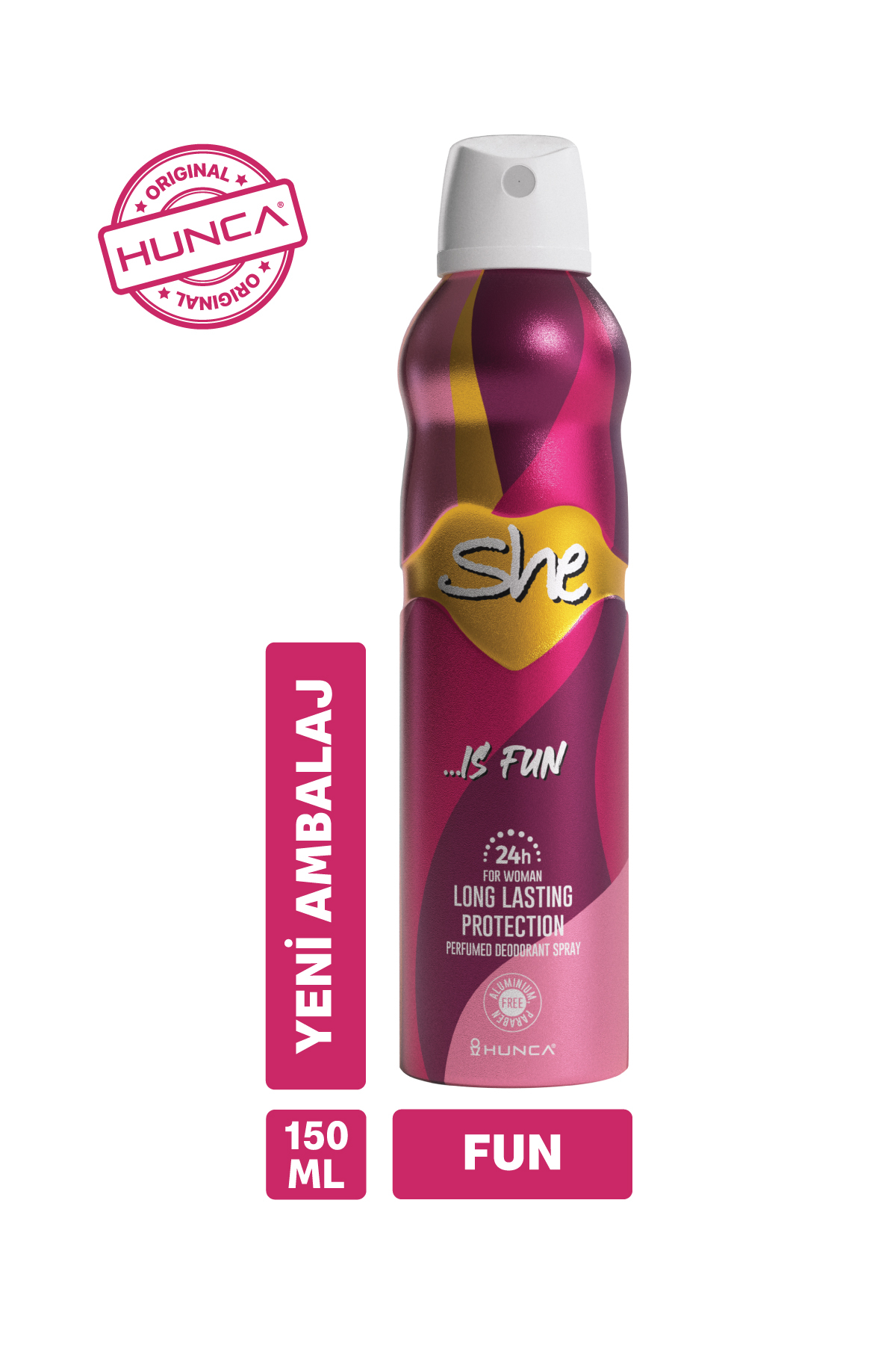 Fun Kadın Kişisel Bakım Seti ( Parfüm + Body Mist + Deodorant + Roll On ) — FunKBS — تصویر 5 از 6