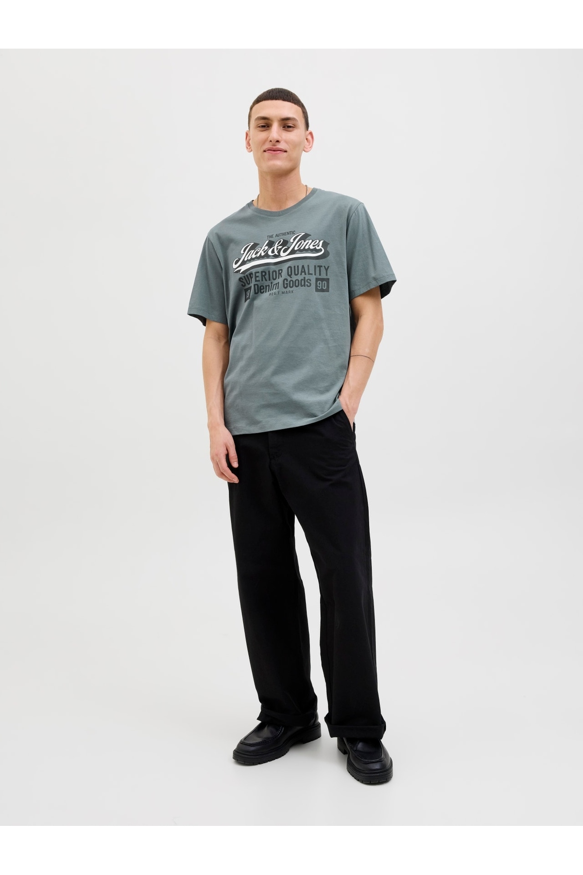 تیشرت مردانه طرح دار آستین کوتاه | جک اند جونز Jack & Jones 12279535 - تصویر 2
