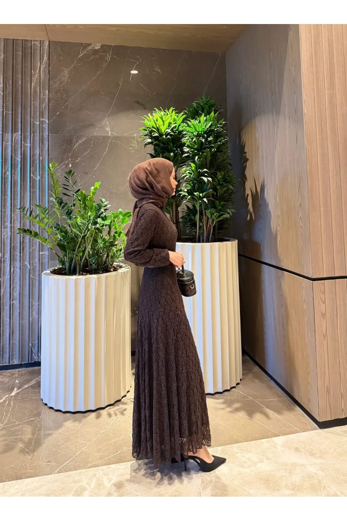 ZARERA  JOSEPHINE DANTEL ELBİSE - Görsel 2