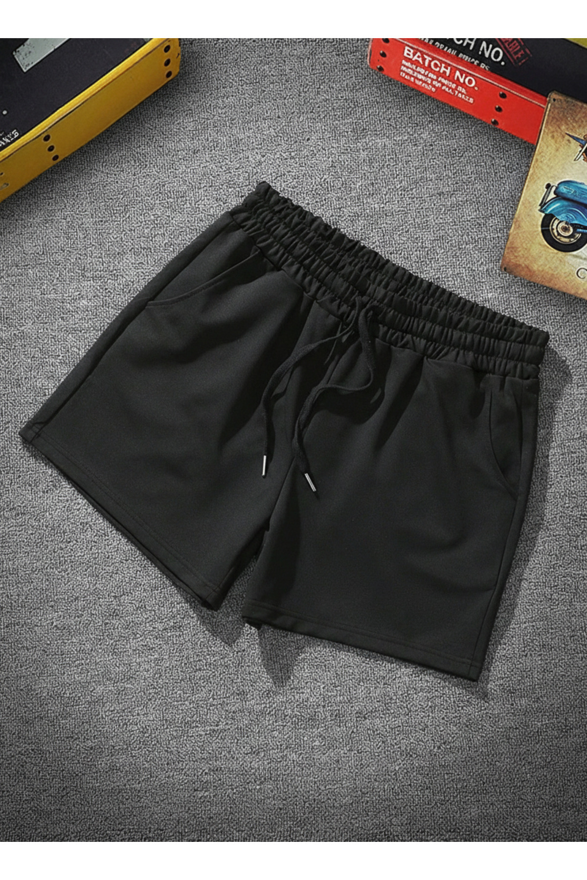 شورت رجالي من القطن الممشط بقصة مريحة