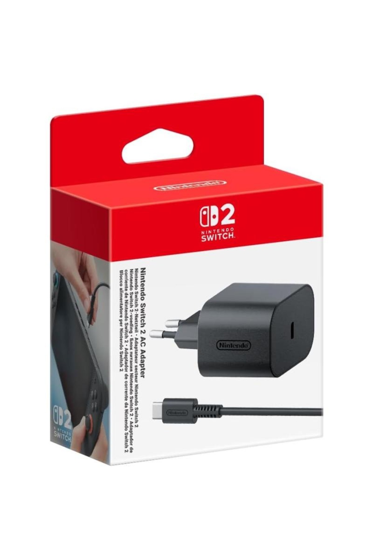 Nintendo Switch 2 AC Adaptör Orijinal Türkiye Girişli Şarj