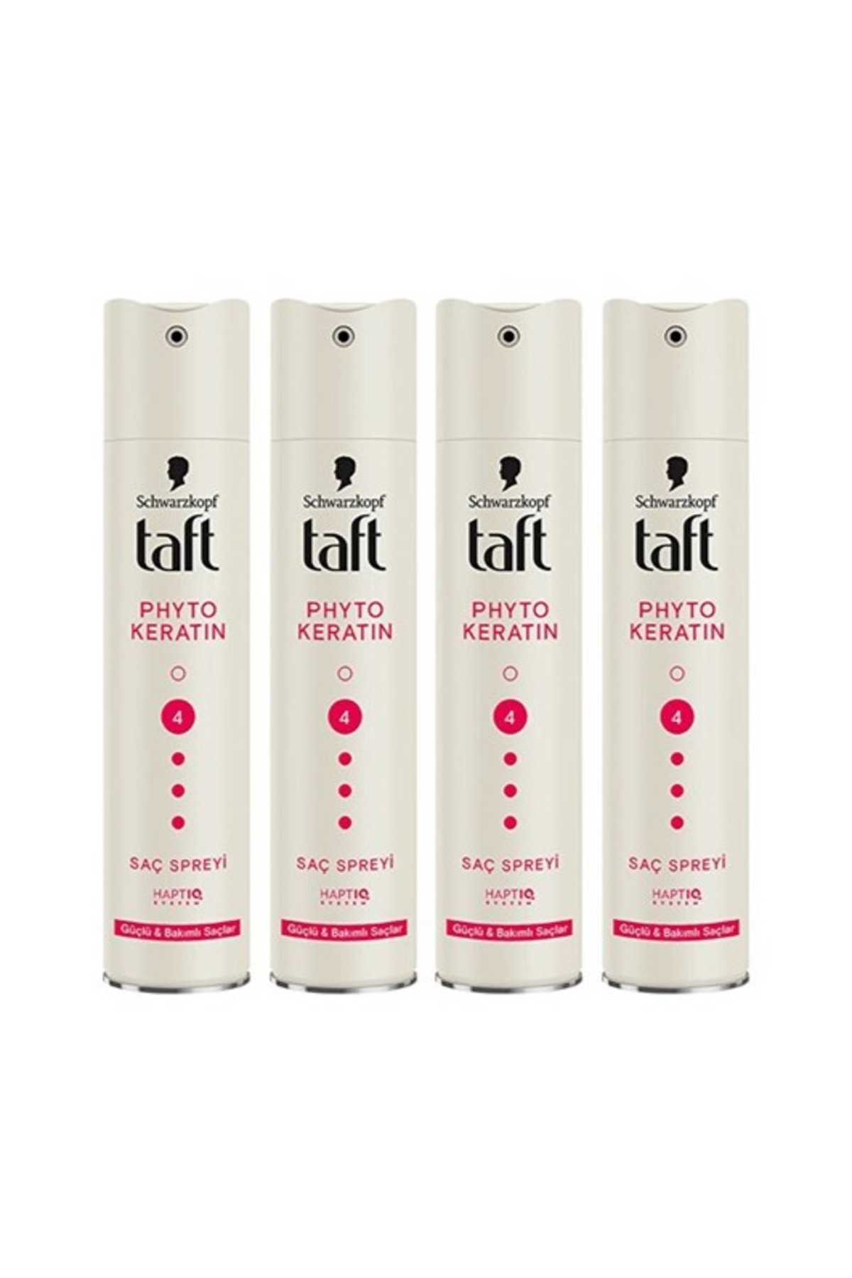Taft , Keratin, Saç Spreyi - 250 ml X 4 Adet — 10021689-4