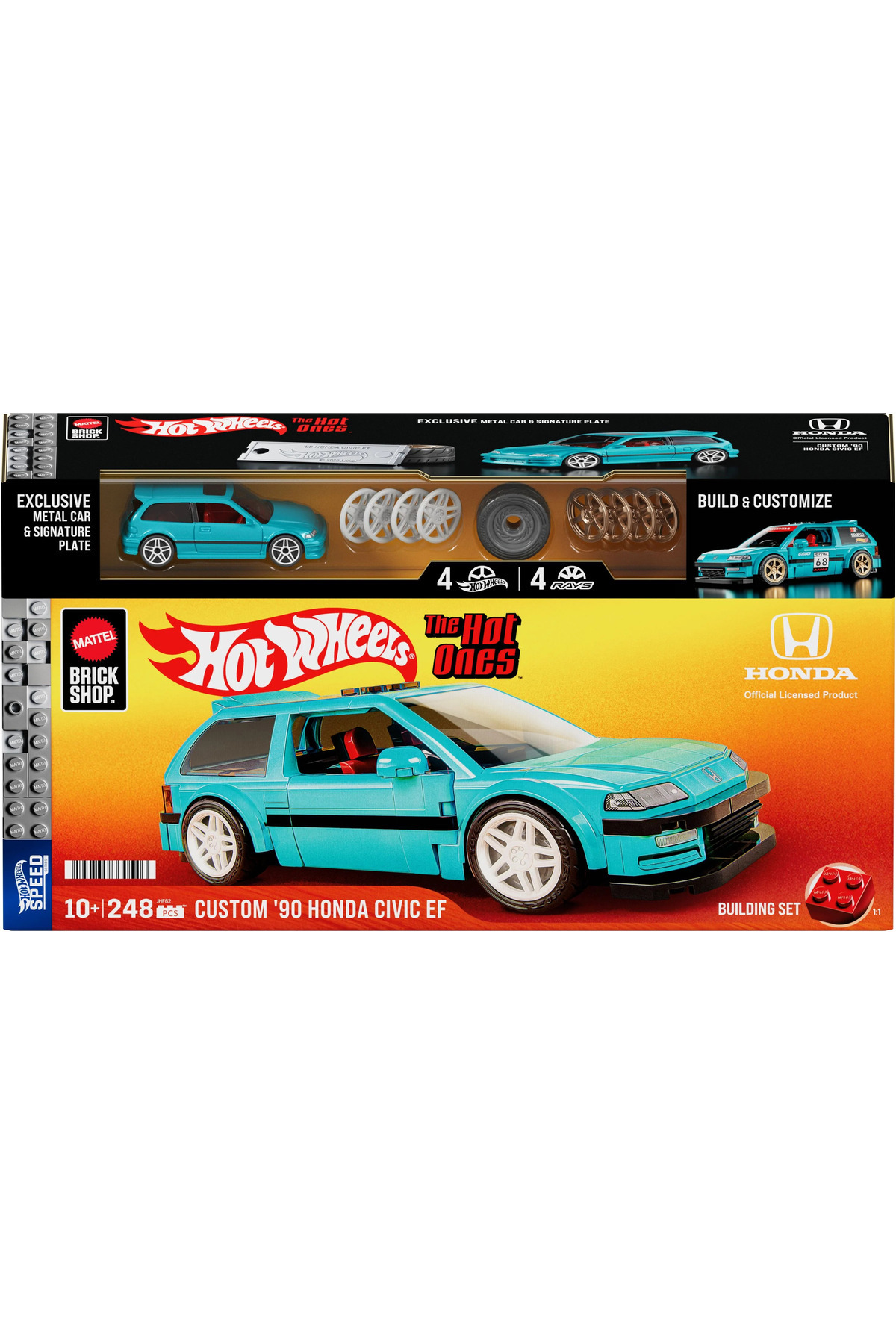 HOT WHEELS Custom 90 Honda Civic Ef Speed 248 Parça - Fiyatı
