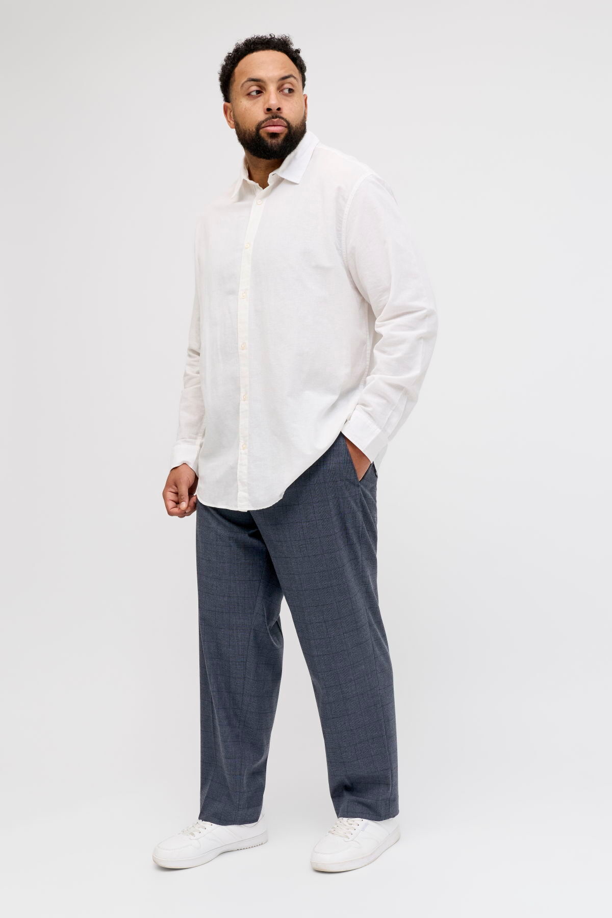Jack & Jones Büyük Beden Regular Fit Pantolon - Harry görsel 4