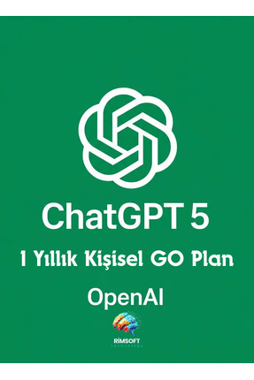 openai ChatGPT GO 1 Yıl Abonelik - Kişisel hesap