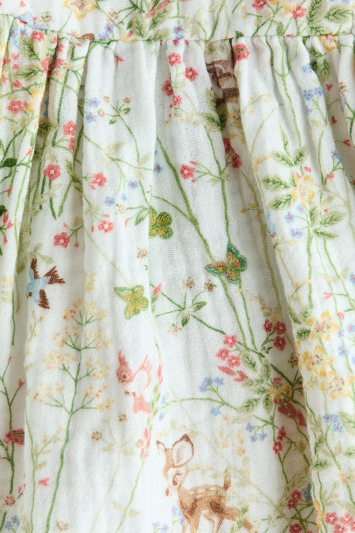 H&M Pamuklu Muslin Elbise fotoğrafı 3 (önizleme)