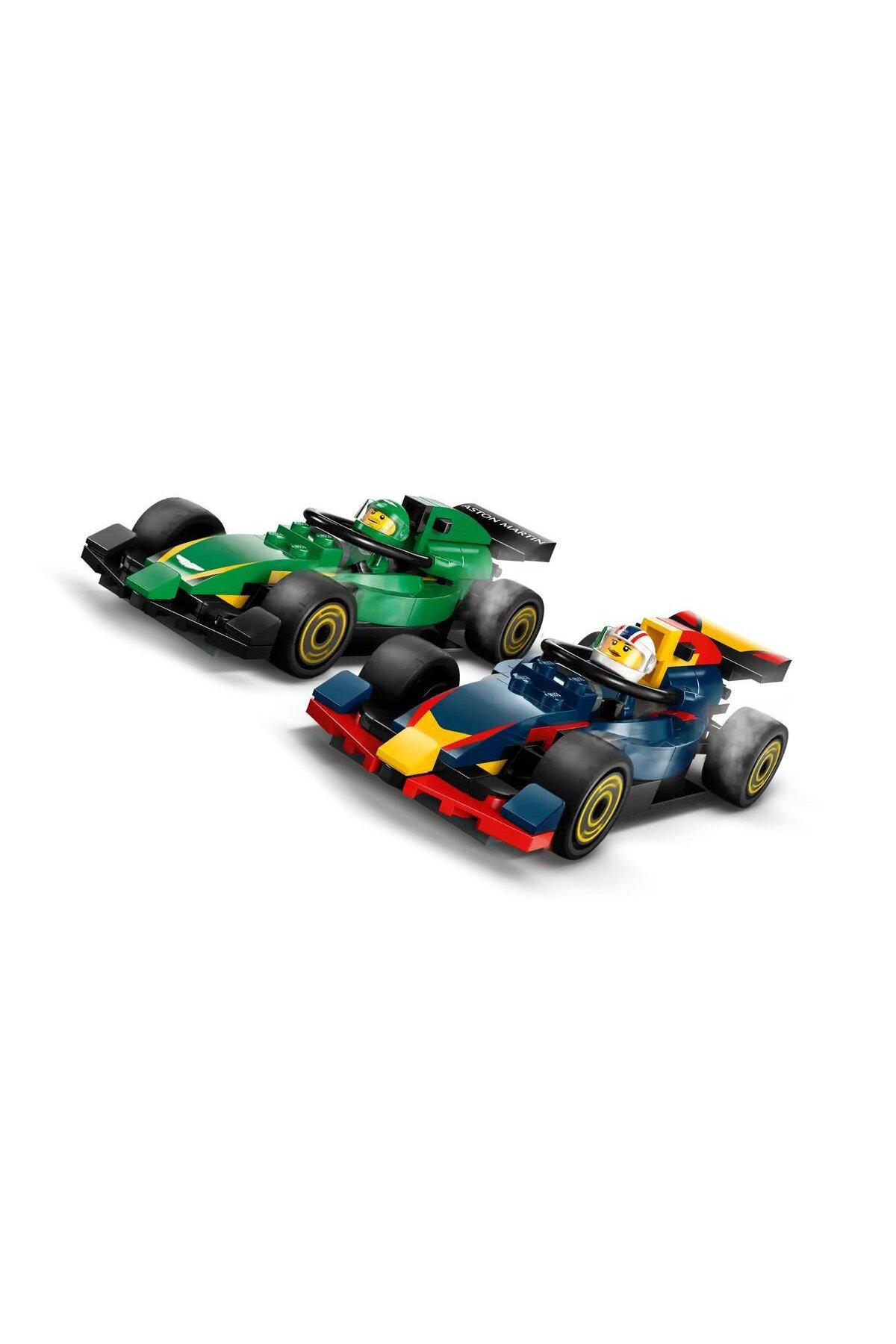 SAZE 60445 Lego City F1 Tırı ve RB20 ve AMR24 1086 parça +8 yaş