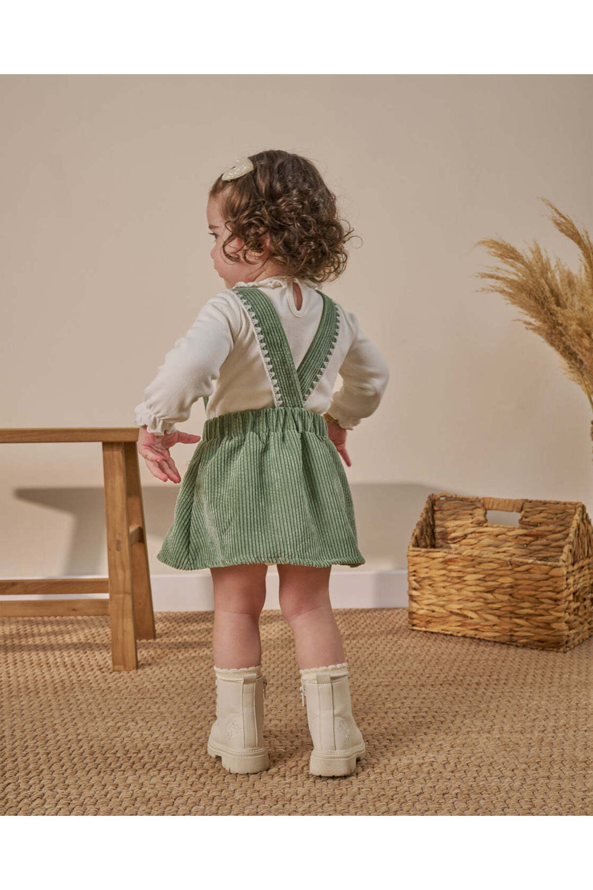 bebeğim butik Fitilli Kadife jile bebek takım fotoğrafı 4 (önizleme)