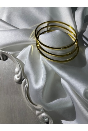 316 L çelik Ajda Çelik Bileklik (3’lü Set)- 316 L