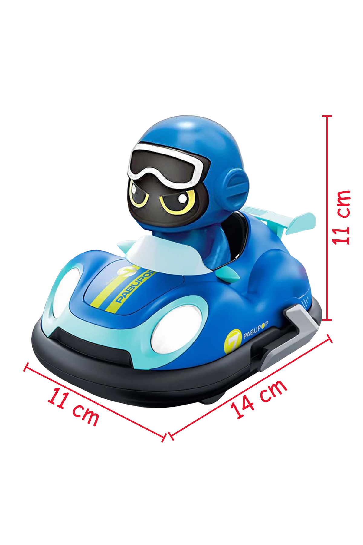 Smartfox Uzaktan Kumandalı Çarpışan Araba Seti 2’li – Işıklı Müzikli USB Şarjlı Oyuncak Araba fotoğrafı 2 (önizleme)