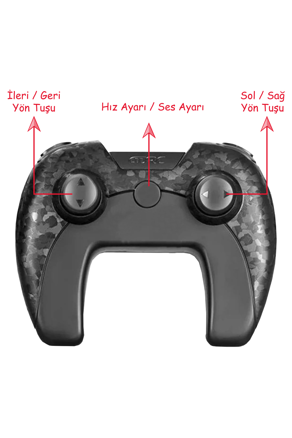 Smartfox Uzaktan Kumandalı Çarpışan Araba Seti 2’li – Işıklı Müzikli USB Şarjlı Oyuncak Araba fotoğrafı 4 (önizleme)