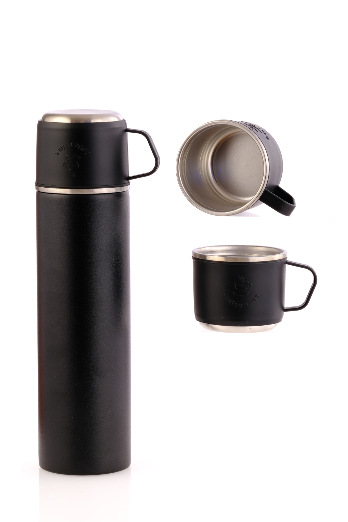 Bienly 3 Bardaklı 500 ml Paslanmaz Çelik Termos | BPA Free | SUS304 | 6 Saat Sıcak 12 Saat Soğuk fotoğrafı 4 (önizleme)