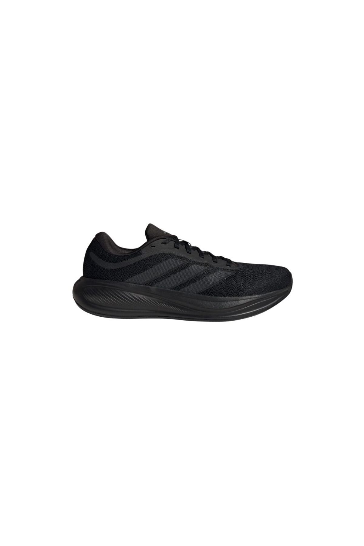 adidas Response Runner 2 Unisex Spor Ayakkabı KJ1737 CBLACK/CBLACK/GREFIV görsel 4