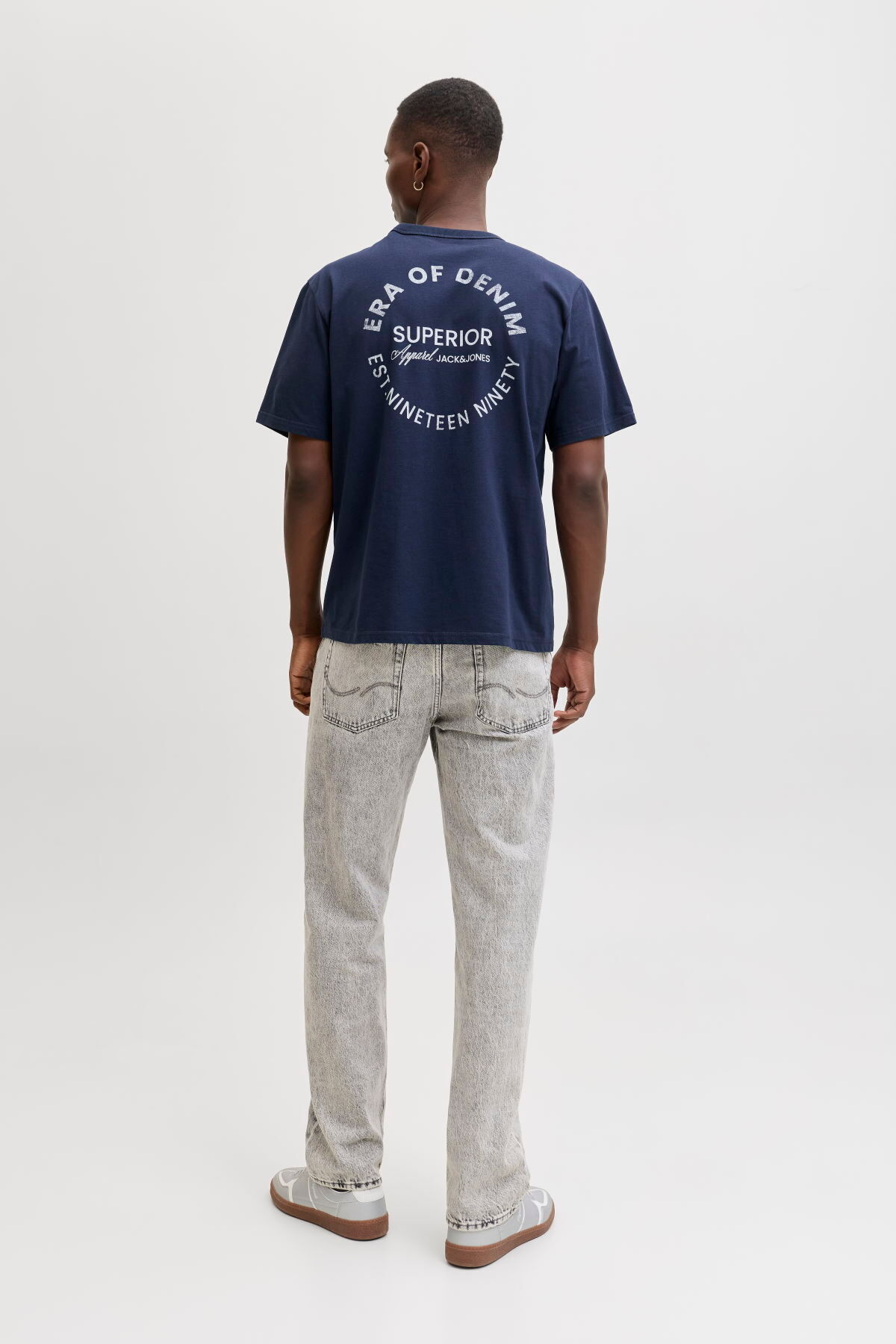 تیشرت مردانه Sırt Baskılı آستین کوتاه | جک اند جونز Jack & Jones 12288005 - 1 - تصویر 3