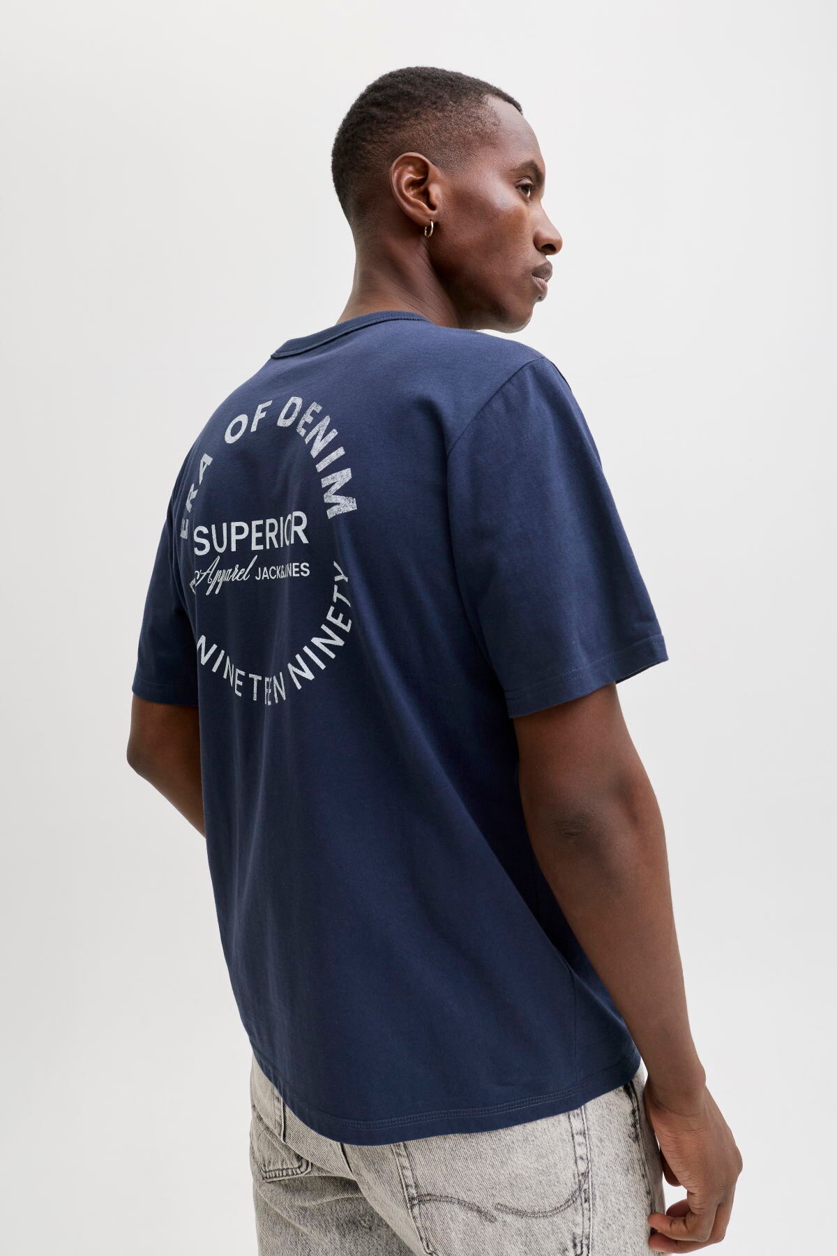 تیشرت مردانه Sırt Baskılı آستین کوتاه | جک اند جونز Jack & Jones 12288005 - 1 - تصویر 4