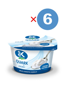 Sek Quark Sade 140 gr X 6 Adet