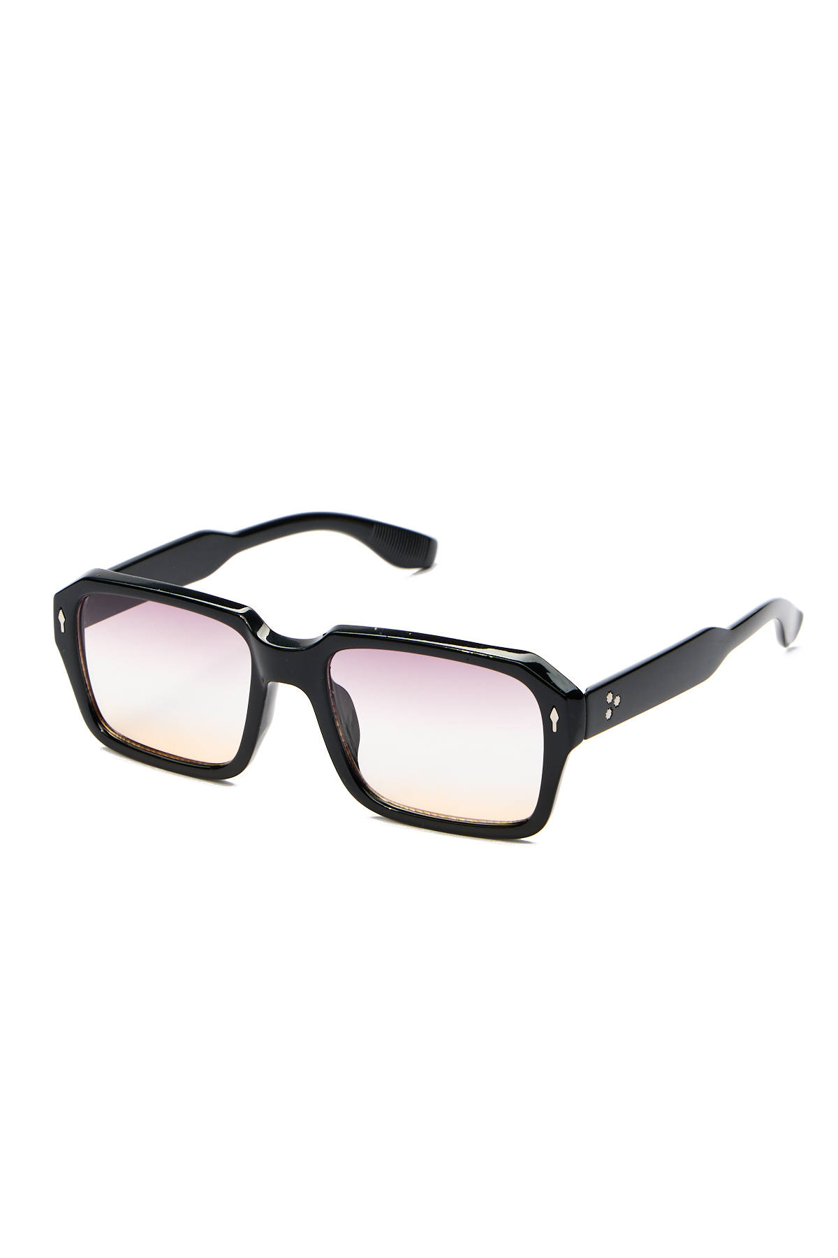 Chunky Frame Abel Unisex Yeni Sezon Ultra Hafif Degrade UV400 Dikdörtgen Plastik Çerçeveli Güneş Gözlüğü görsel 4