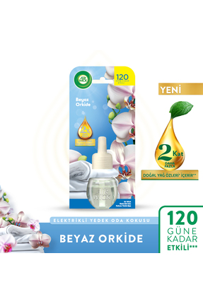 Air Wick Elektrikli Oda Kokusu Yedek Şişe Beyaz Orkide