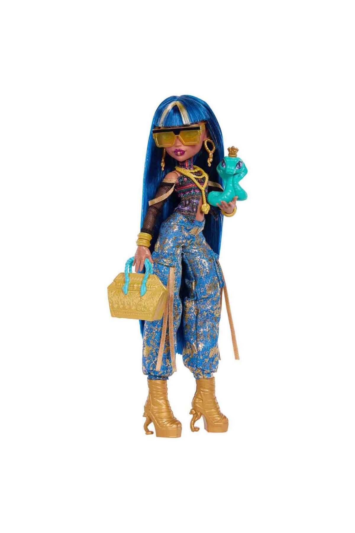 MONSTER HIGH Ana Karakter Bebekler HPD53 - Pantolonlu Cleo Denile Jhk32 fotoğrafı 3 (önizleme)